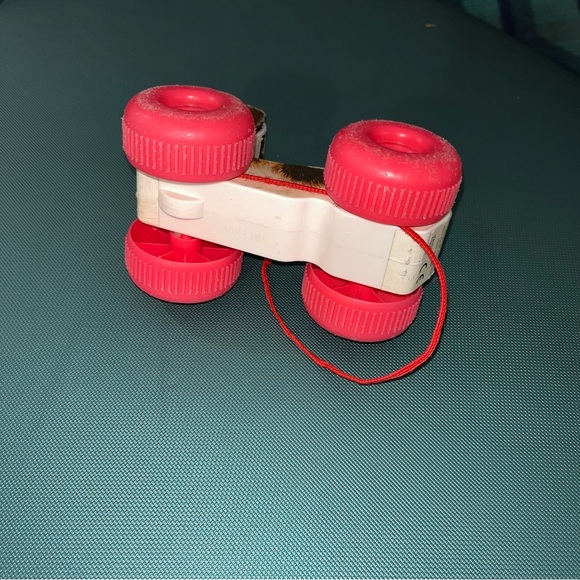 Fisher Price LITTLE SNOOPY Beagle DOG Pull Toy - wood - Picture 5 of 6